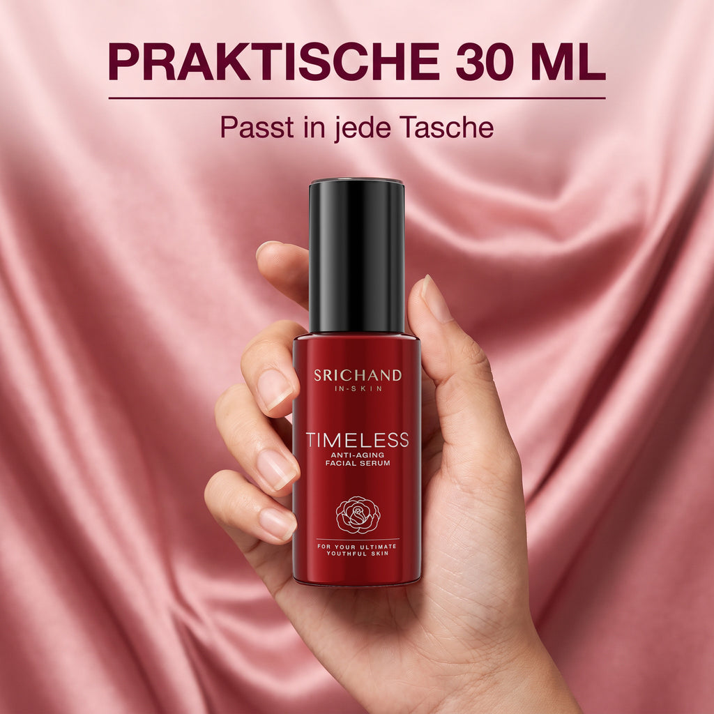 Srichand Timeless Anti-Aging Facial Serum 30 ml | handy on the go