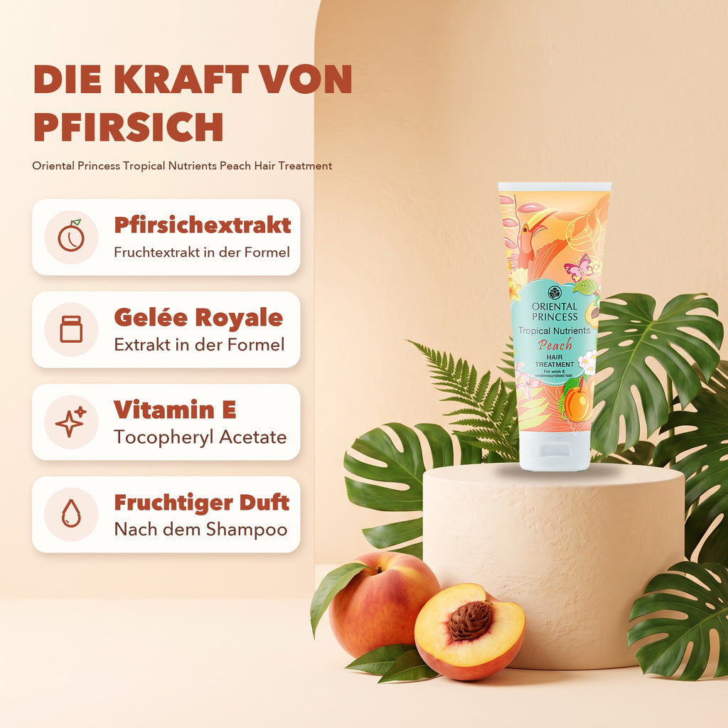 Oriental Princess Tropical Nutrients Peach Hair Treatment 200 g | Benefits