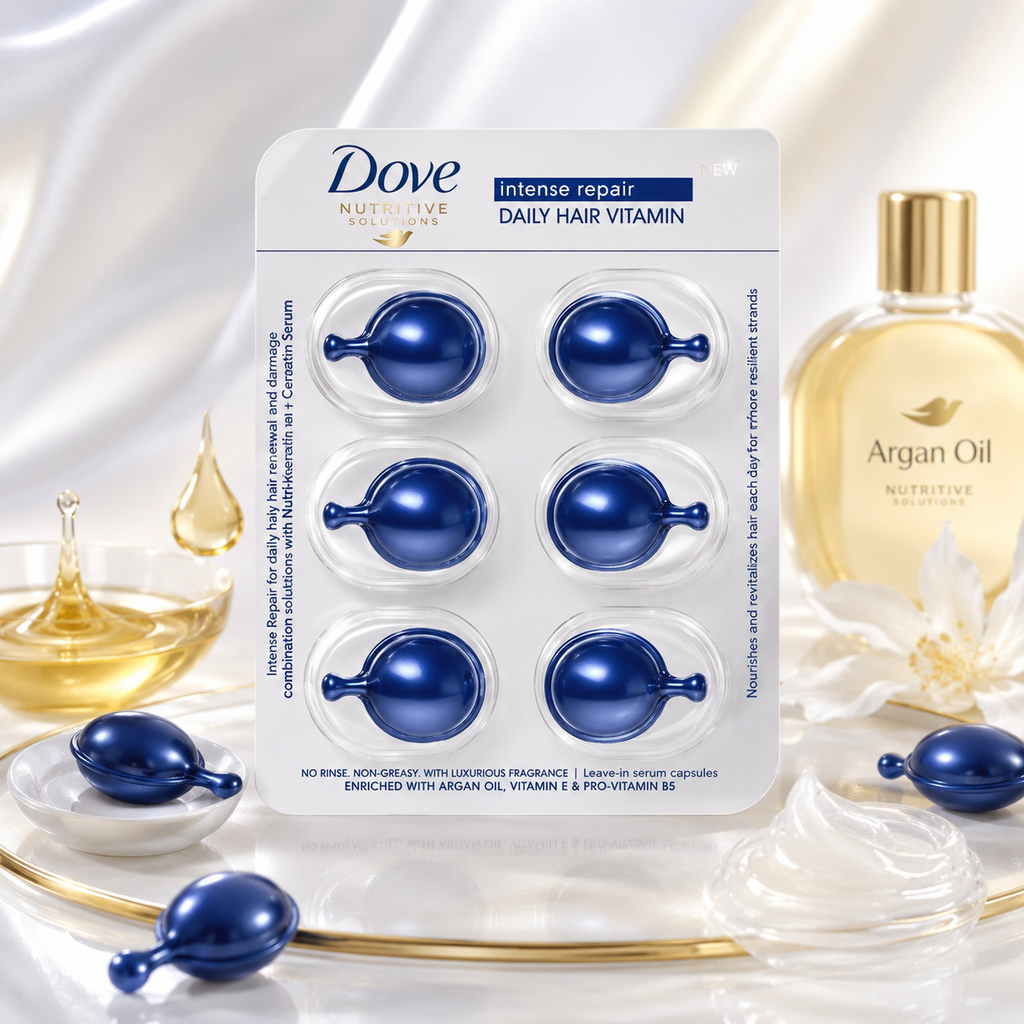 Dove Intense Repair Daily Hair Vitamin X8 – Haarkapseln (6 St.)