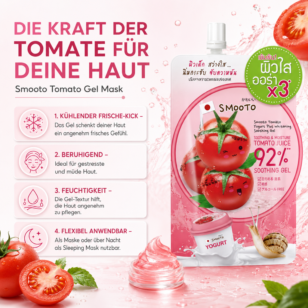 Smooto Tomato Gel Mask