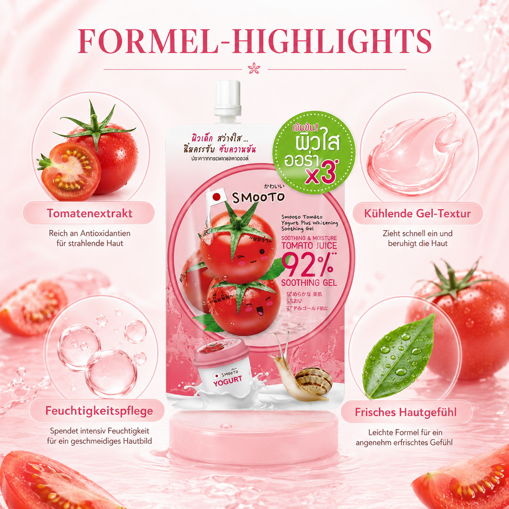 Smooto Tomato Gel Mask