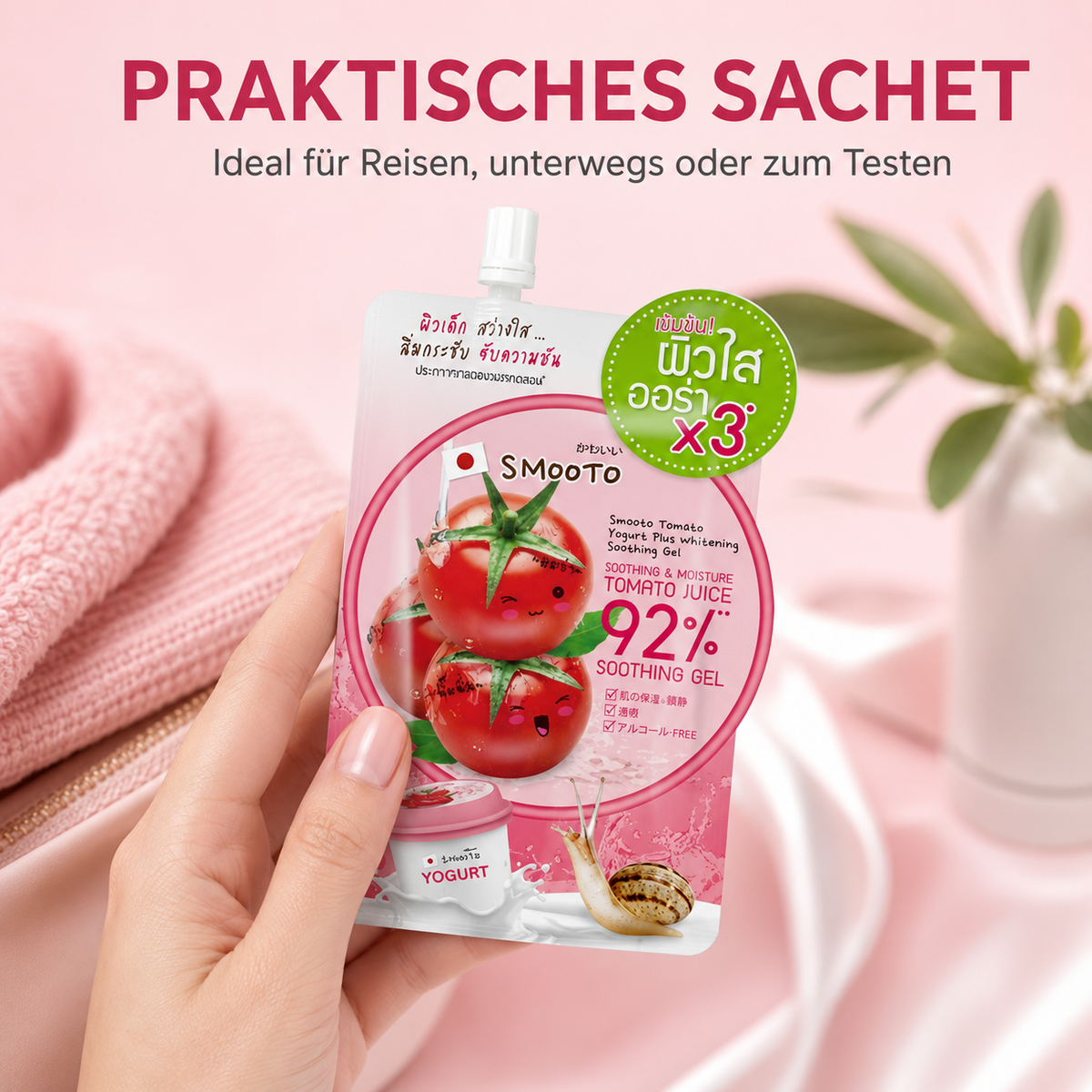 Smooto Tomato Gel Mask