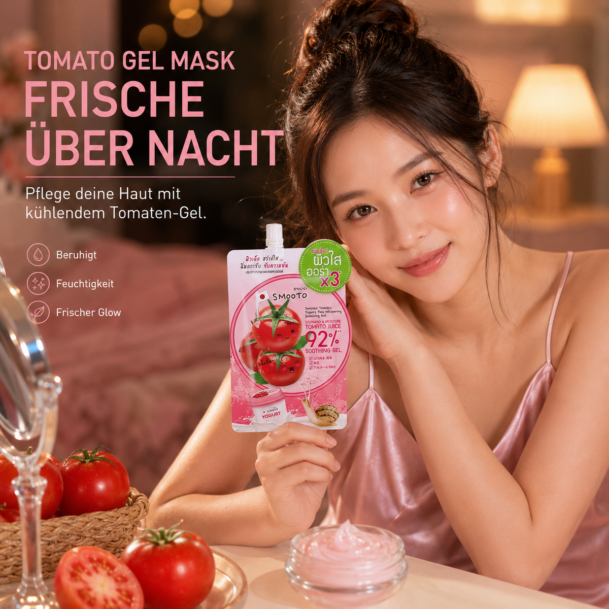 Smooto Tomato Gel Mask