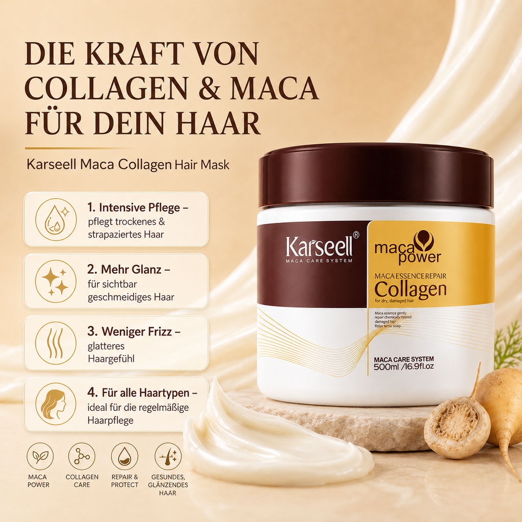 Karseell Maca Collagen Hair Mask 500 ml