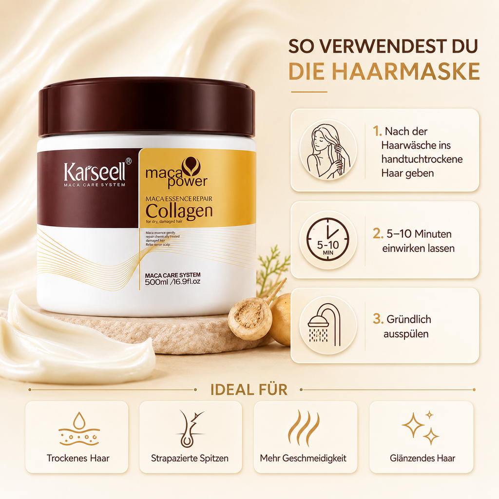 Karseell Maca Collagen Hair Mask 500 ml