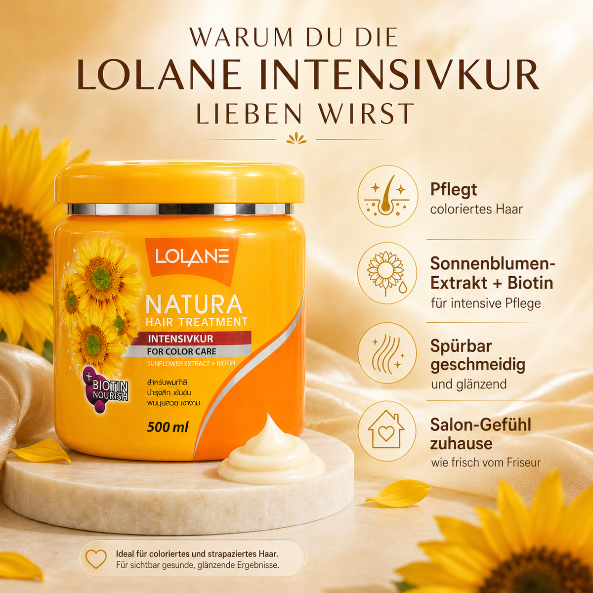 Lolane Natura Hair Treatment – Intensivkur
