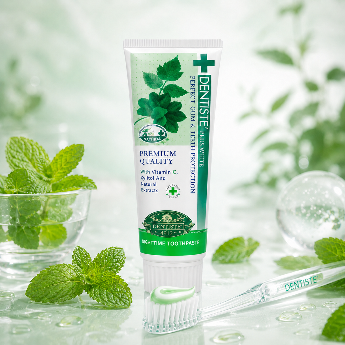 Dentiste' Plus White Toothpaste – Premium Nachtzahnpasta