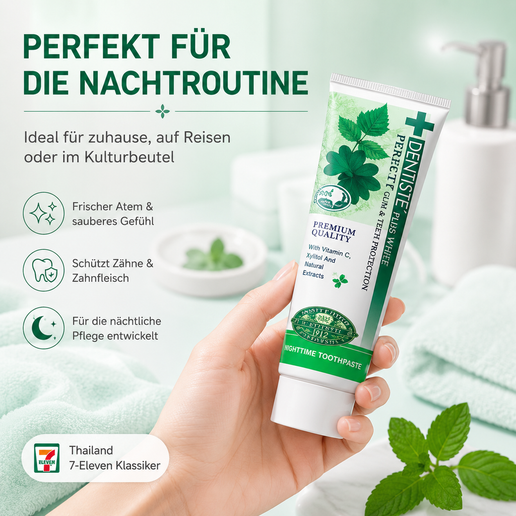Dentiste' Plus White Toothpaste – Premium Nachtzahnpasta
