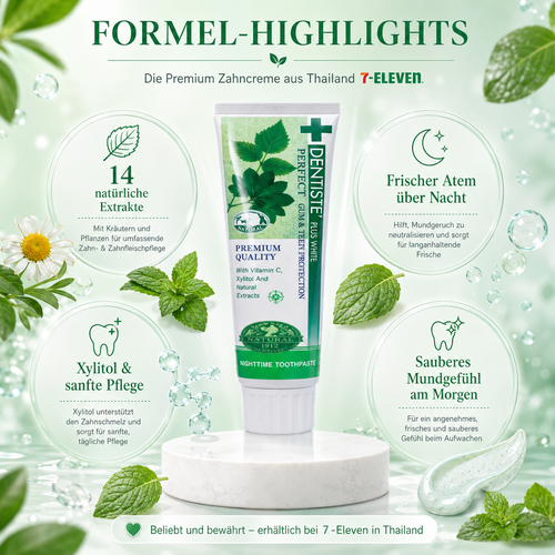 Dentiste' Plus White Toothpaste – Premium Nachtzahnpasta