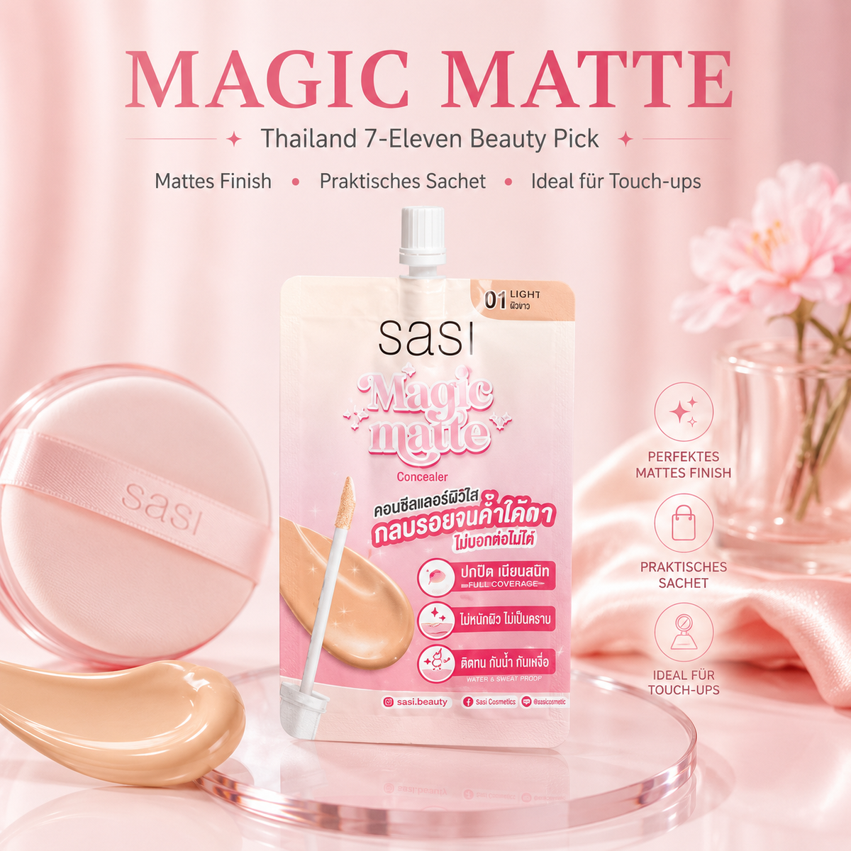 Cathy Doll Magic Matte Cushion SPF50 PA+++