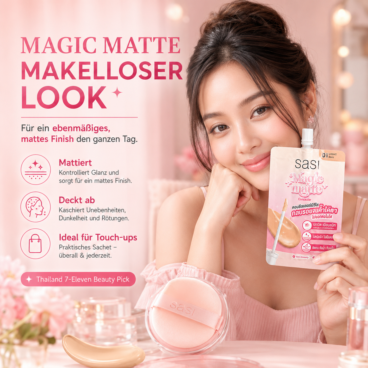 Cathy Doll Magic Matte Cushion SPF50 PA+++