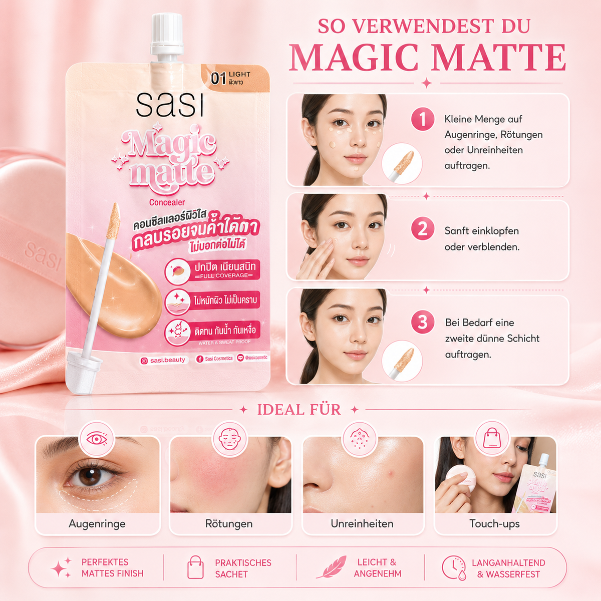 Cathy Doll Magic Matte Cushion SPF50 PA+++
