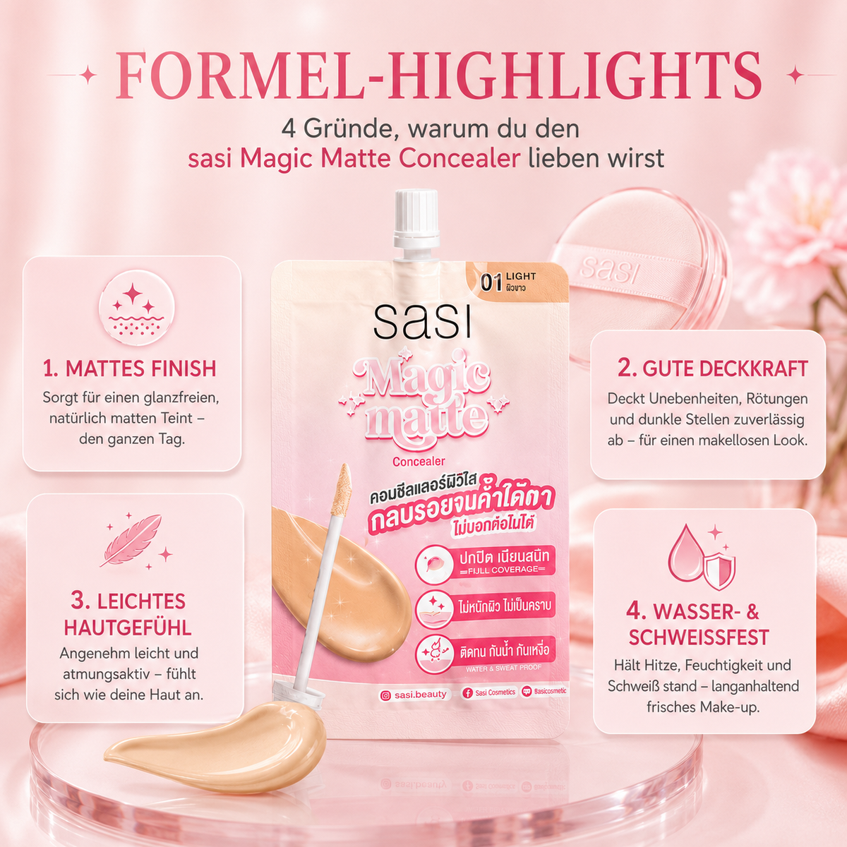 Cathy Doll Magic Matte Cushion SPF50 PA+++