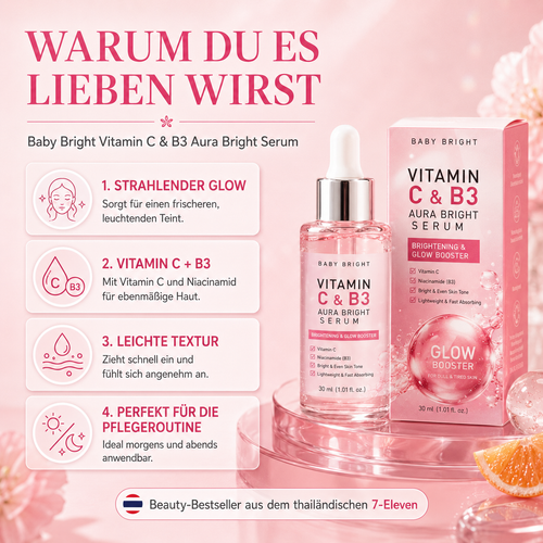 Baby Bright Vitamin C & B3 Aura Bright Serum