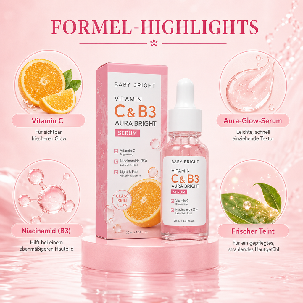 Baby Bright Vitamin C & B3 Aura Bright Serum