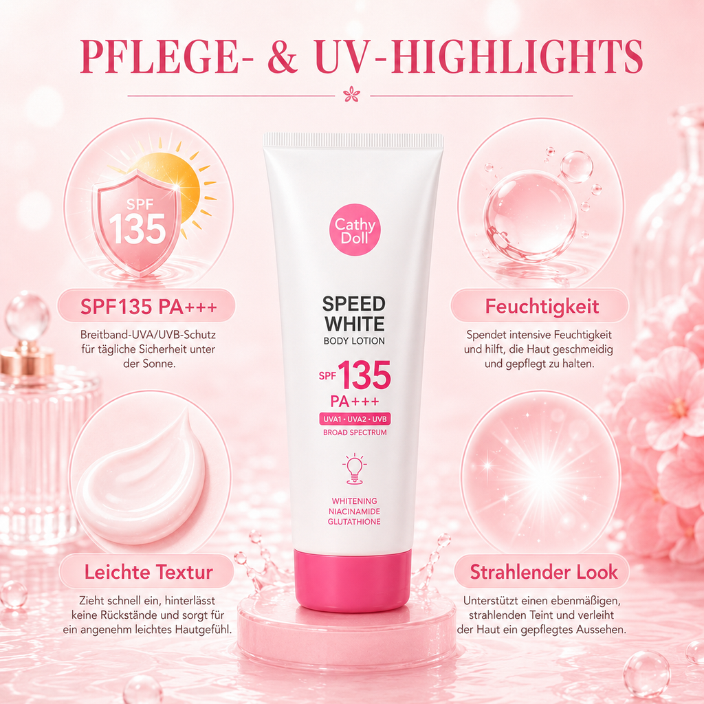 Cathy Doll Speed White Body Lotion SPF135 PA+++