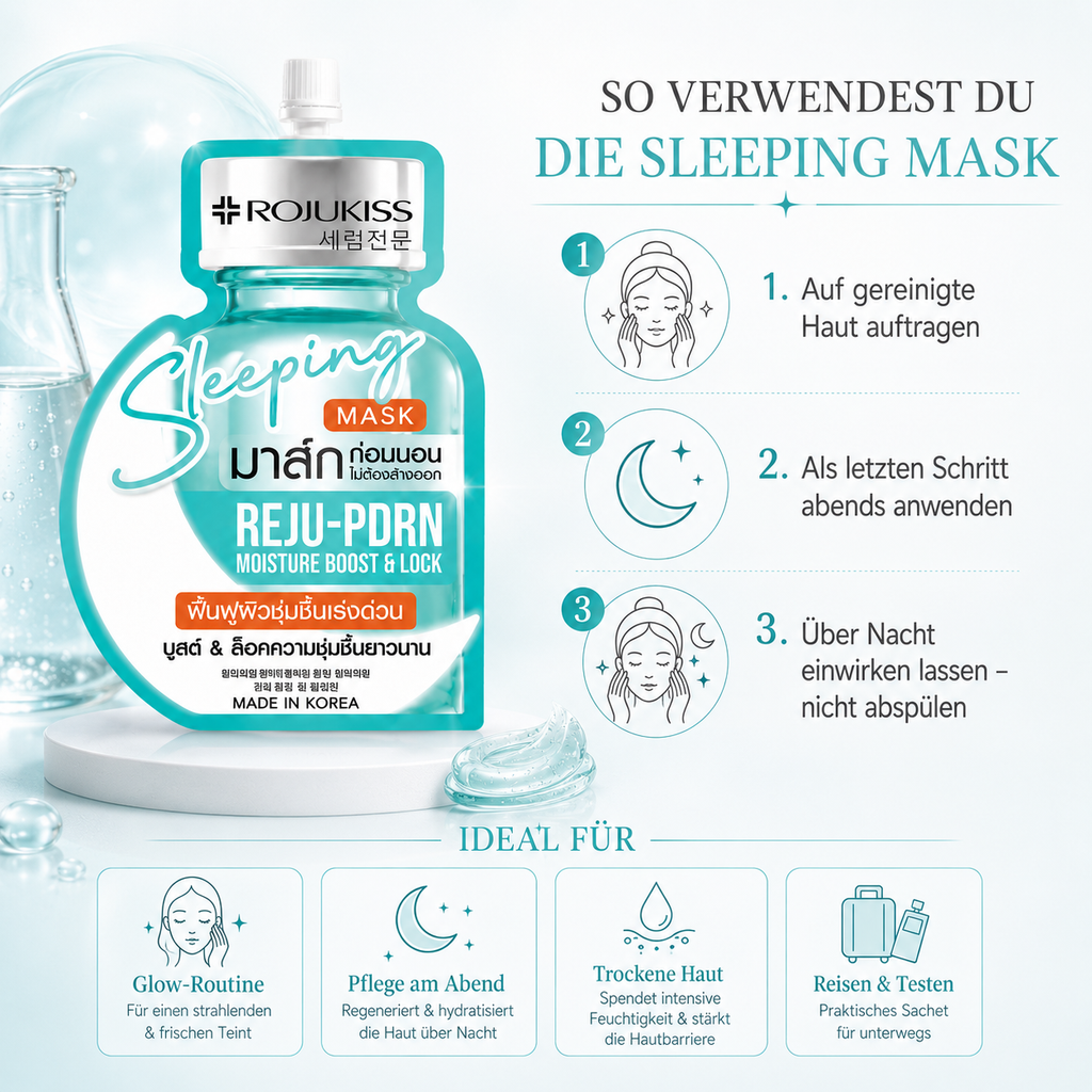 Rojukiss Sleeping Mask Reju-PDRN – Glow Over Night