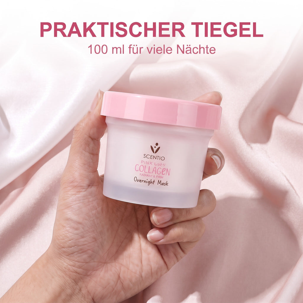 Beauty Buffet Scentio Pink Collagen Overnight Mask 100 ml | Handy jar