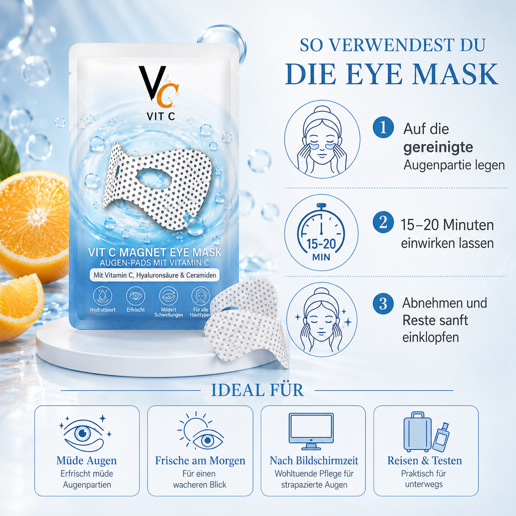 VC Vit C Magnet Eye Mask – Augen-Pads mit Vitamin C