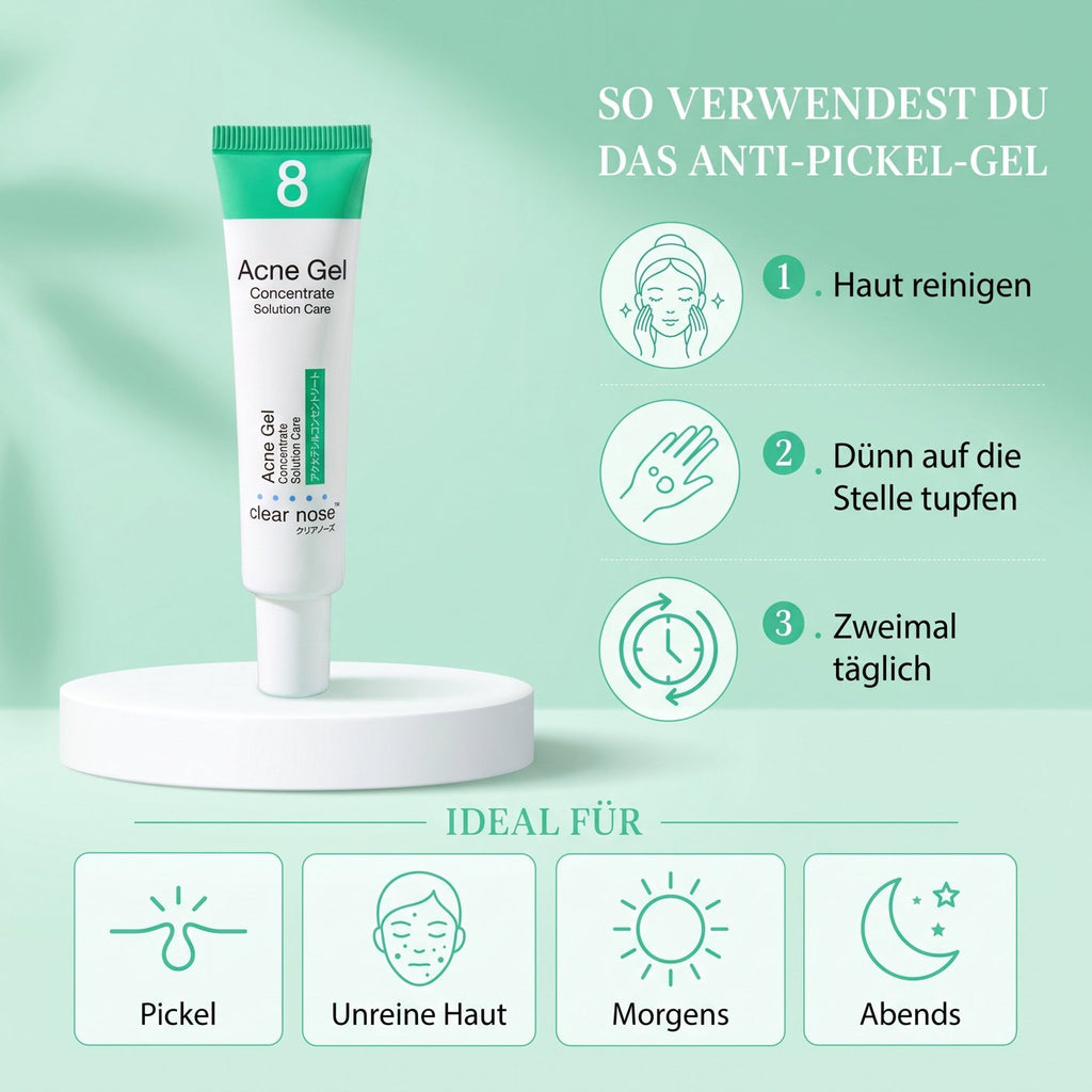 Clear Nose Tea Tree Gel for Blemish-Prone Skin (4 g) | How to use