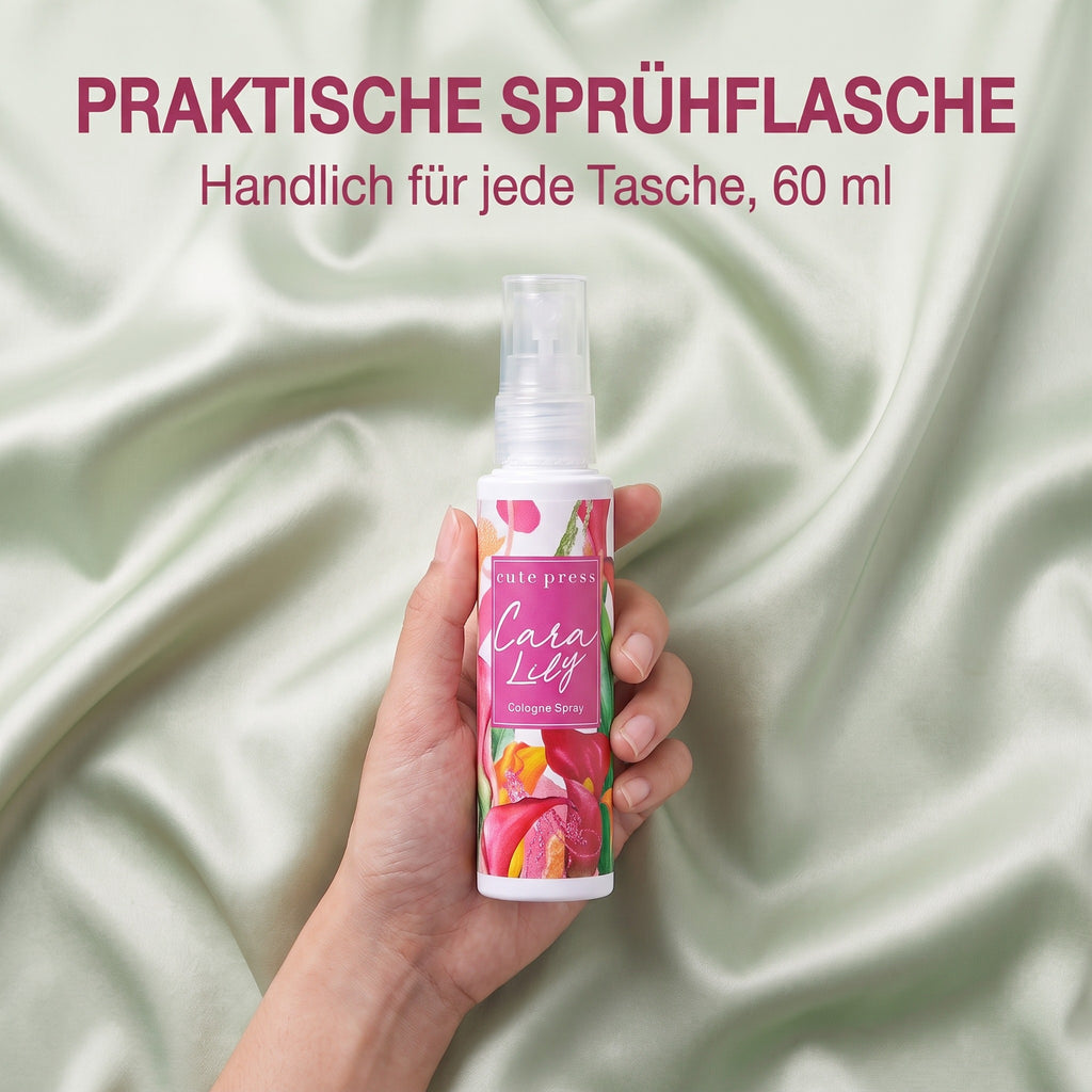Cute Press Cara Lily Cologne Spray 60 ml | Practical spray bottle