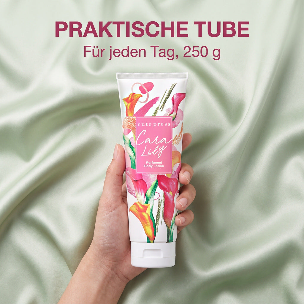 Cute Press Cara Lily Perfumed Body Lotion 250 g | Practical tube