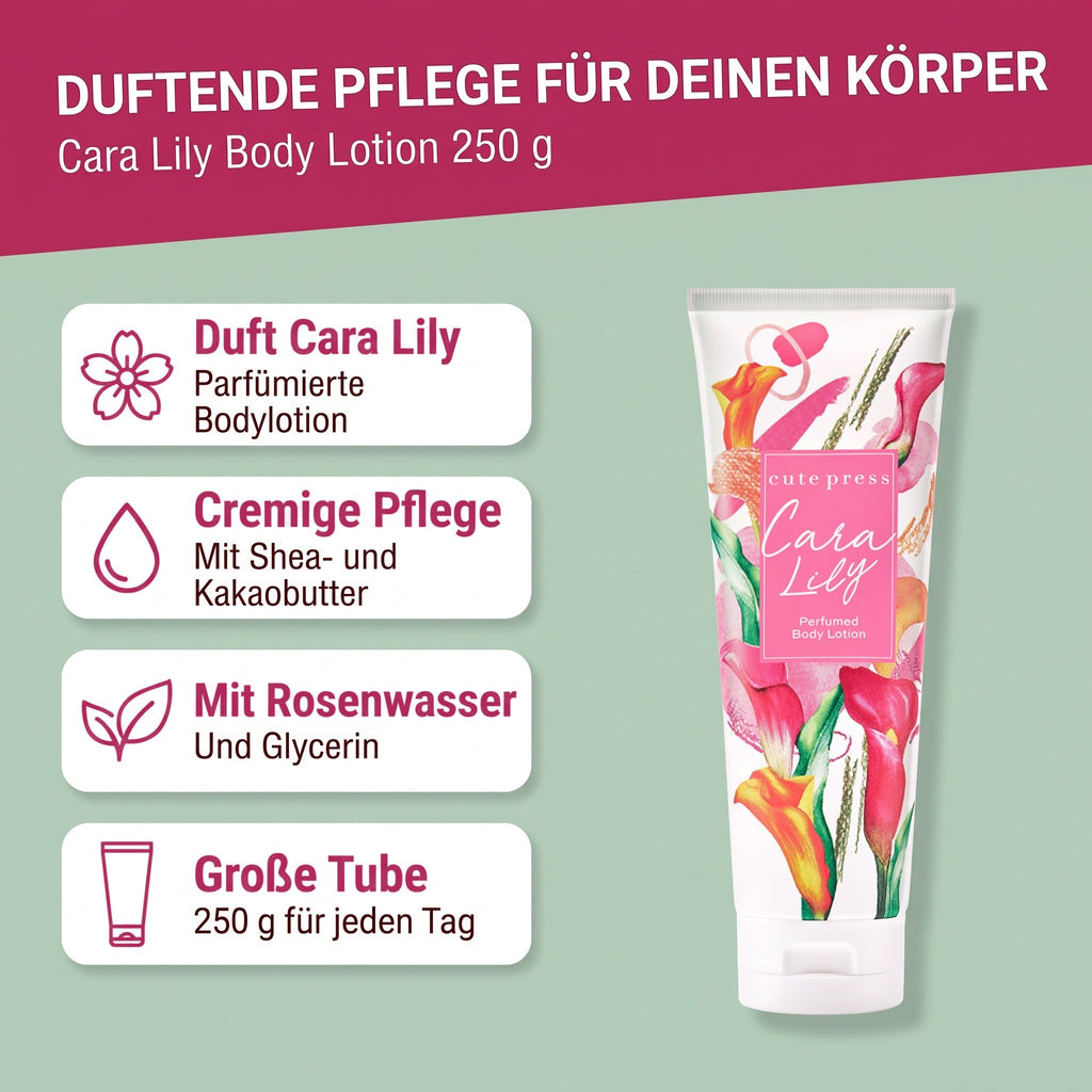 Cute Press Cara Lily Perfumed Body Lotion 250 g | Benefits