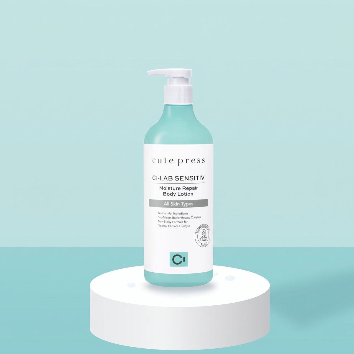 Cute Press Ci-Lab Sensitiv Moisture Repair Body Lotion 490 ml | Product image