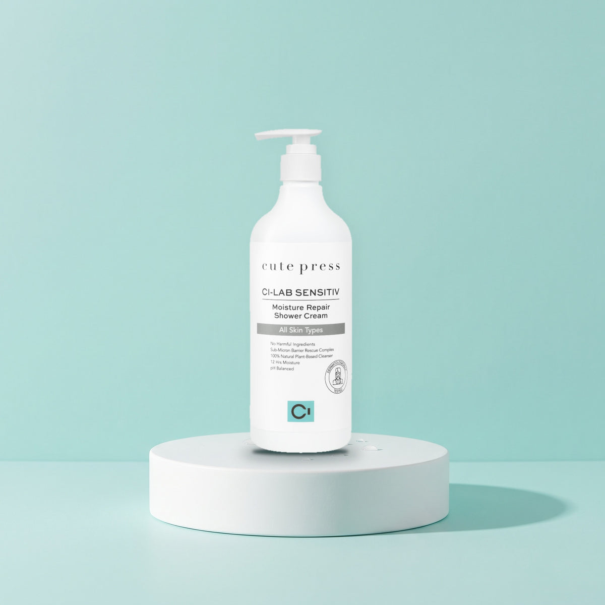 Cute Press Ci-Lab Sensitiv Moisture Repair Shower Cream 490 ml | Product image