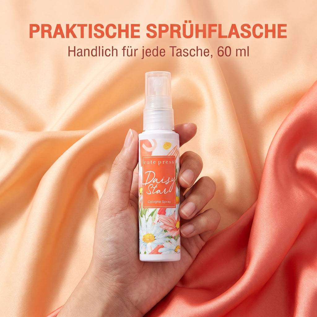 Cute Press Daisy Star Cologne Spray 60 ml | Practical spray bottle