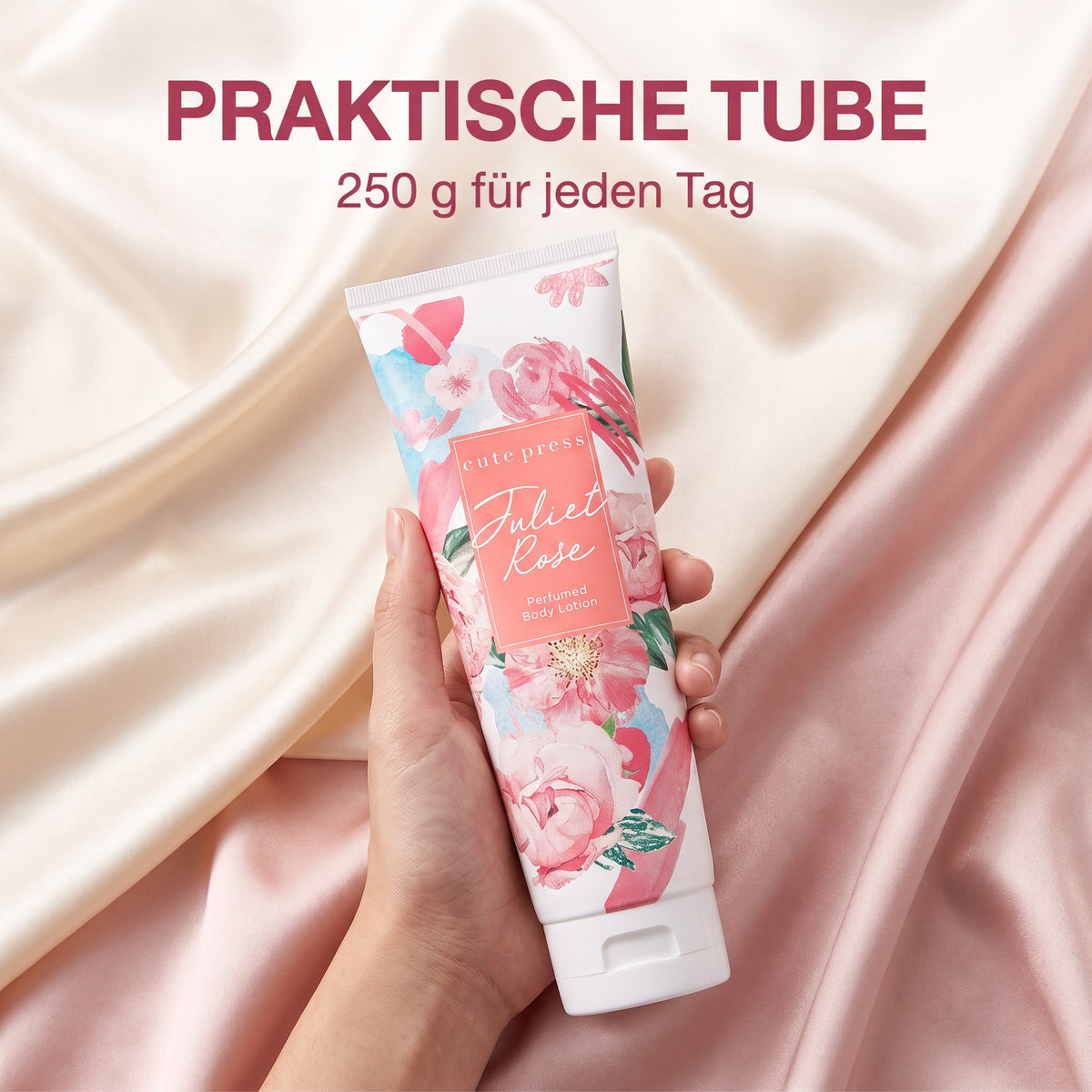 Cute Press Juliet Rose Perfumed Body Lotion 250 g | Practical tube