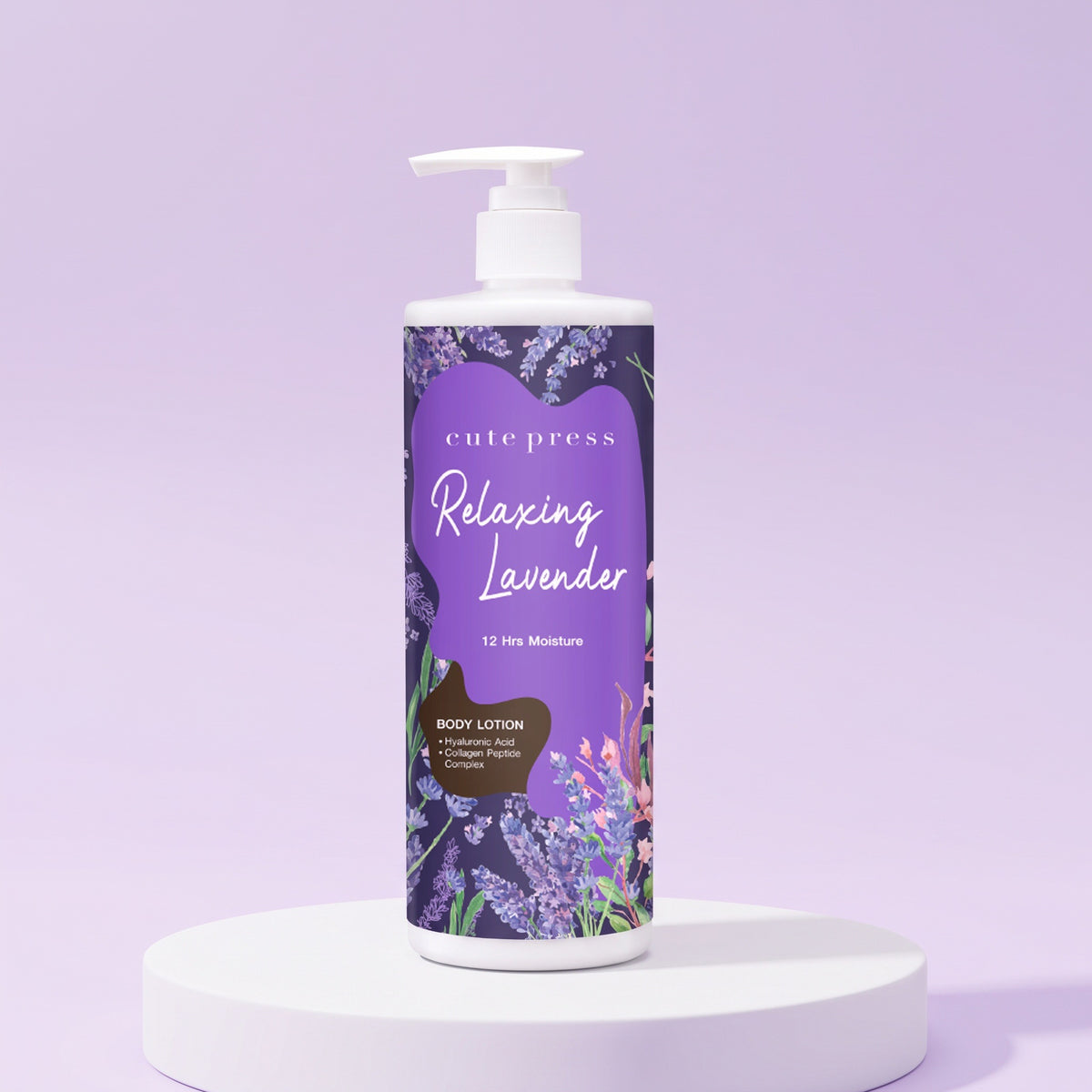 Cute Press Relaxing Lavender Body Lotion 490 ml | Product image