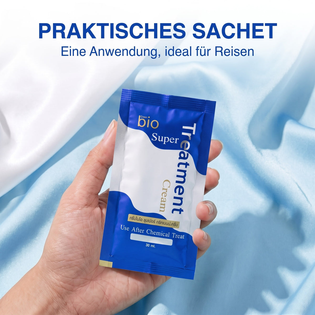 Green Bio Super Treatment Cream 30 ml Sachet | Handy on the go