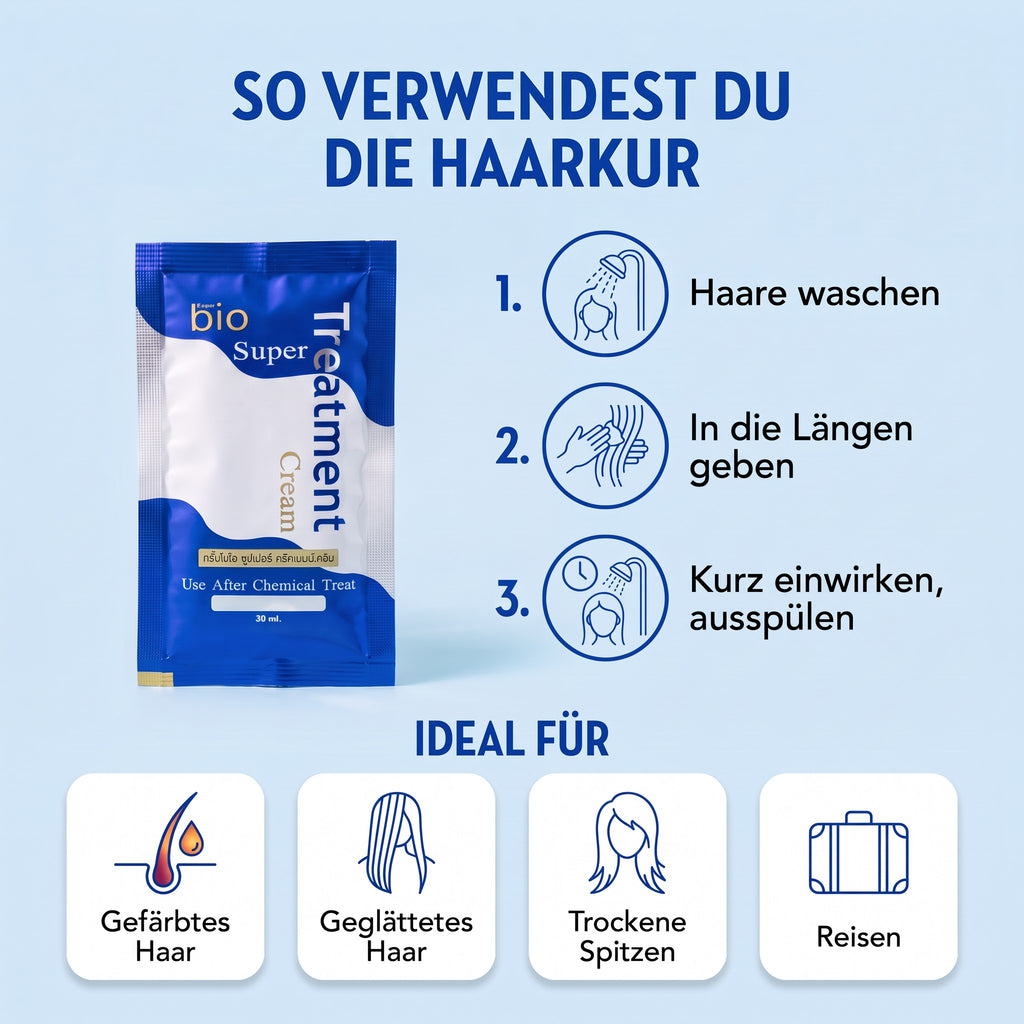 Green Bio Super Treatment Cream 30 ml Sachet | How to use