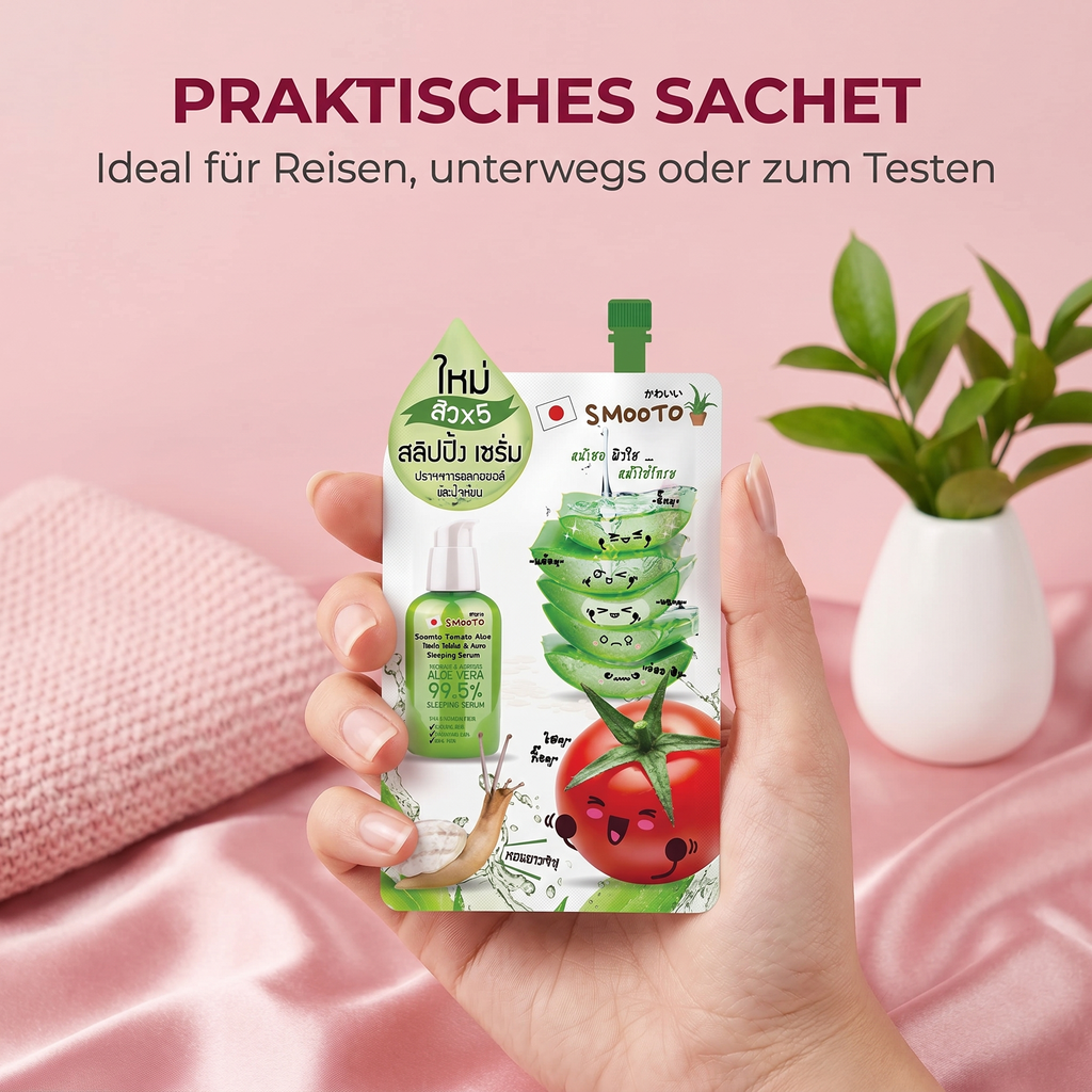 Praktisches Sachet – ideal für Reisen und unterwegs