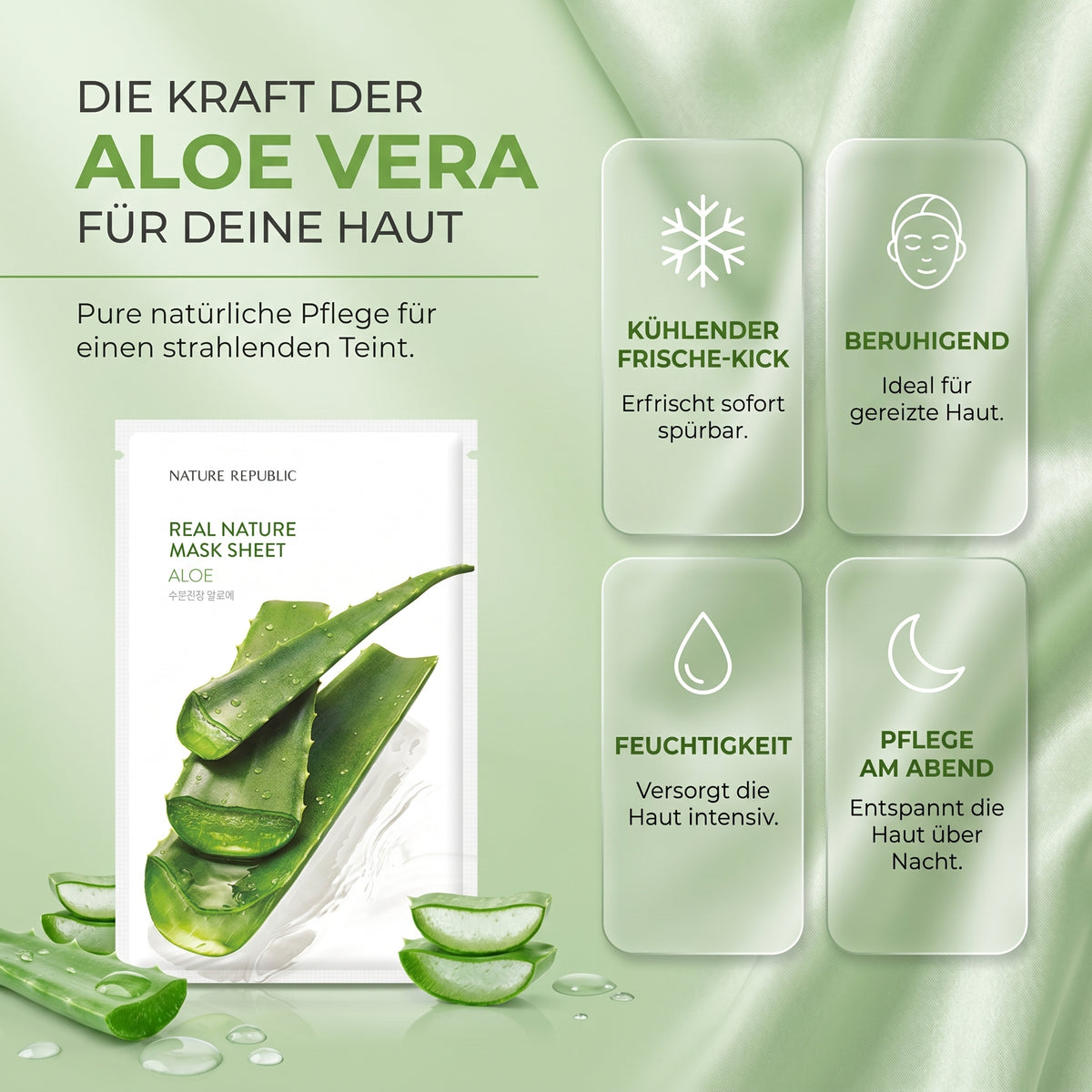 Die Kraft der Aloe Vera für deine Haut – Vorteile der Nature Republic Mask