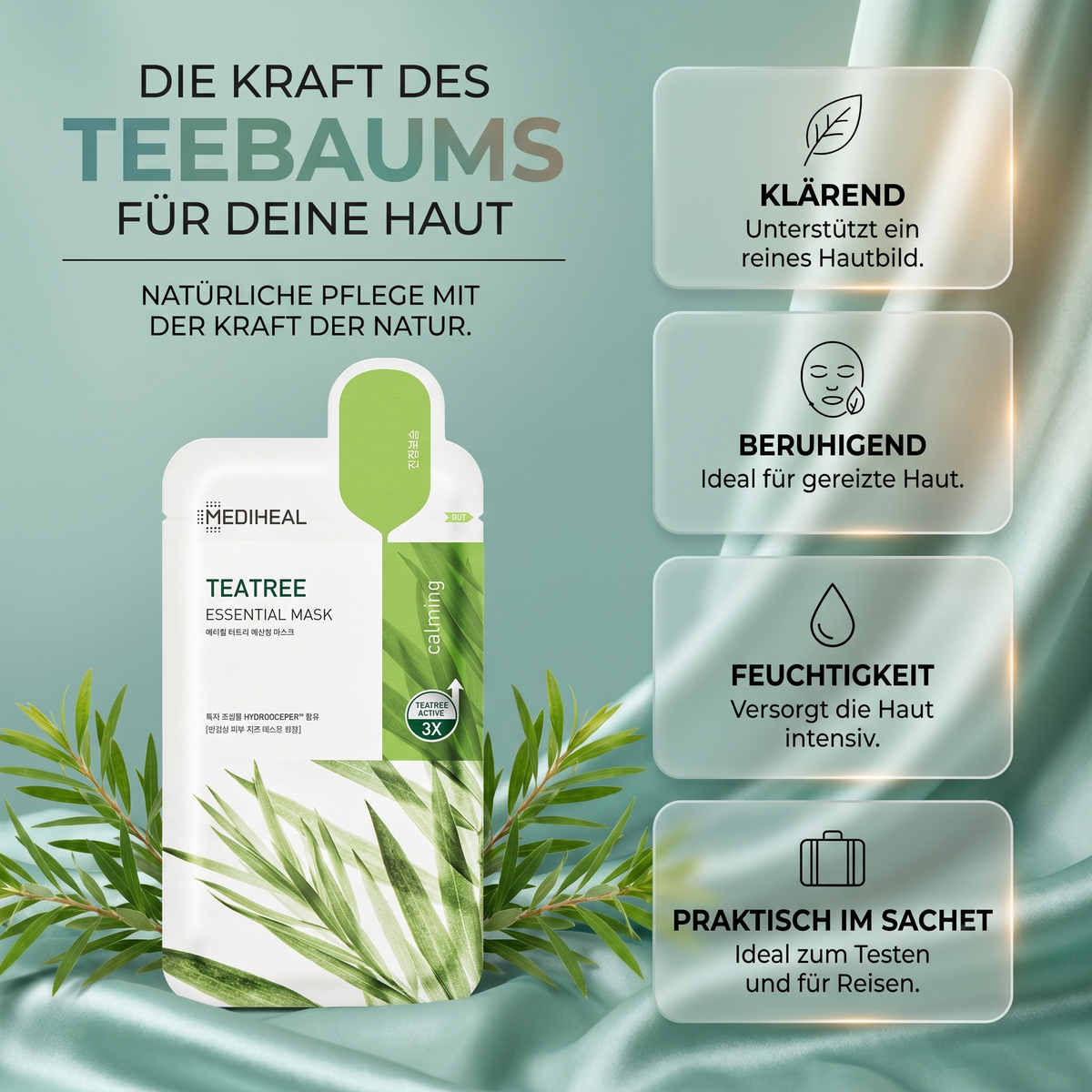 Die Kraft des Teebaums für deine Haut