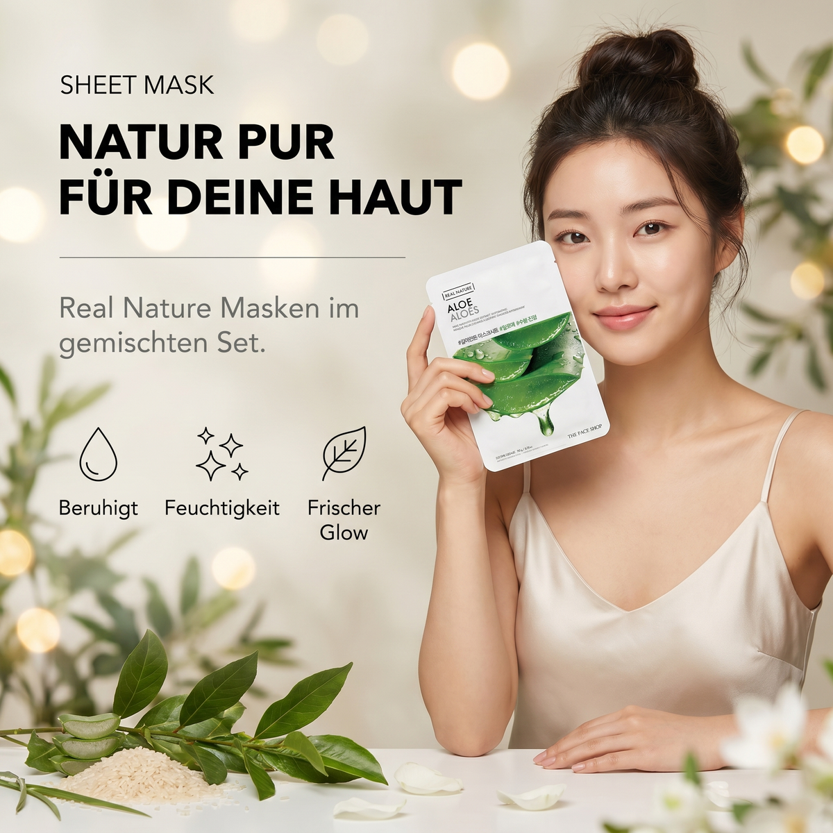 Natur pur für deine Haut – Real Nature Mix