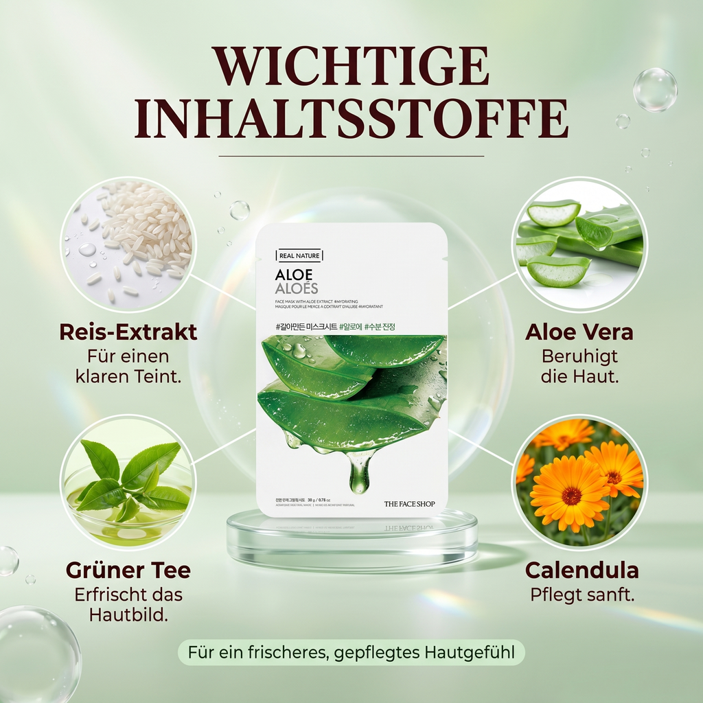 Wichtige Inhaltsstoffe – Real Nature