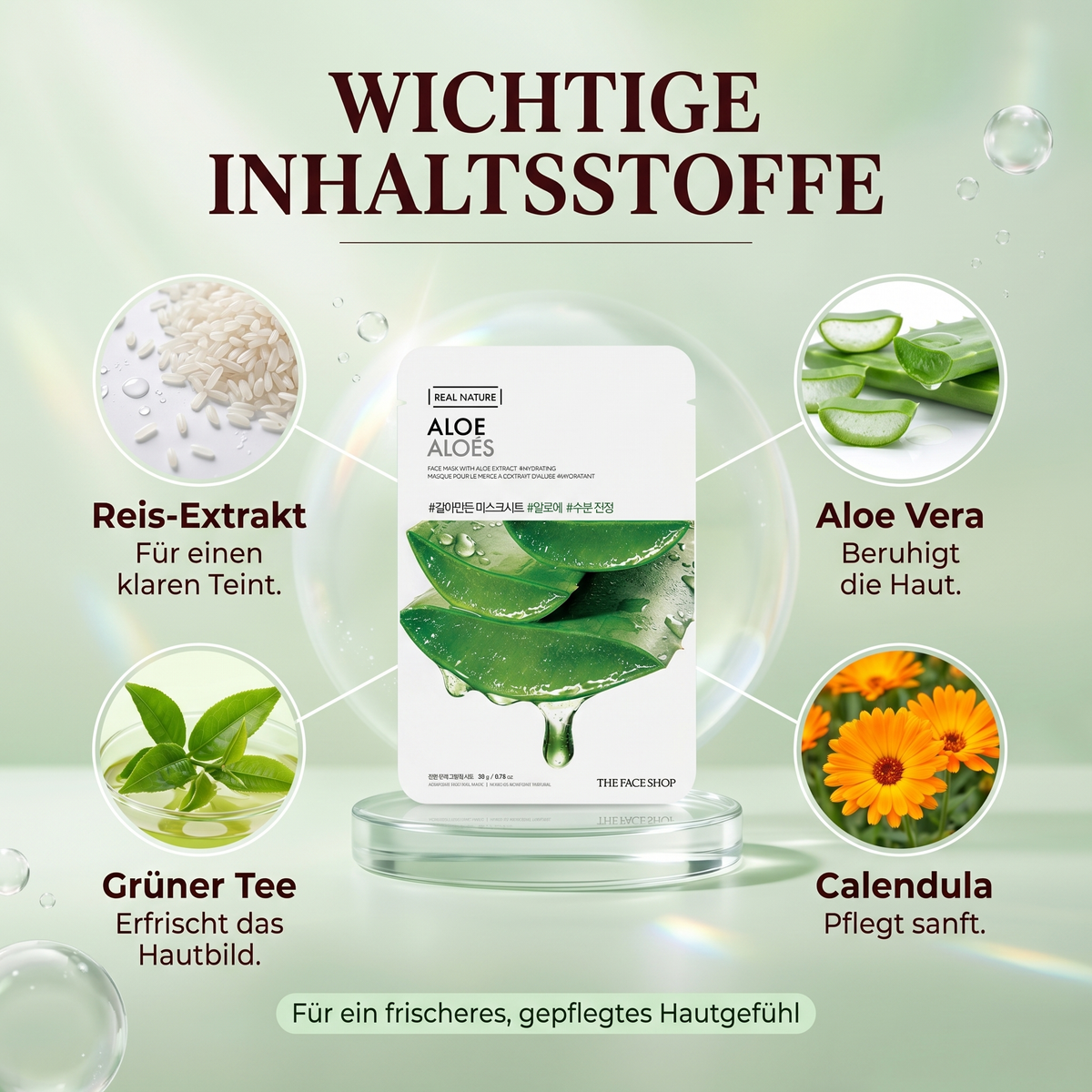 Wichtige Inhaltsstoffe – Real Nature