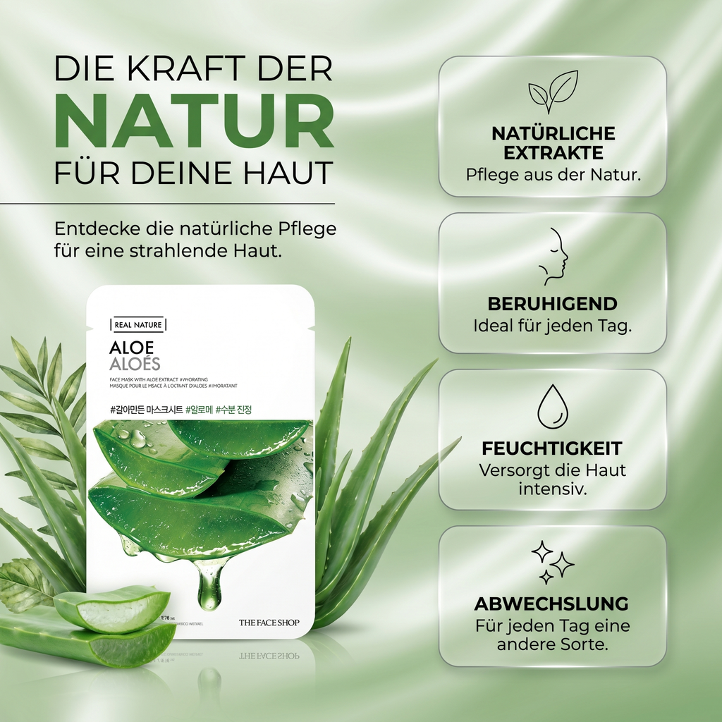 Die Kraft der Natur für deine Haut