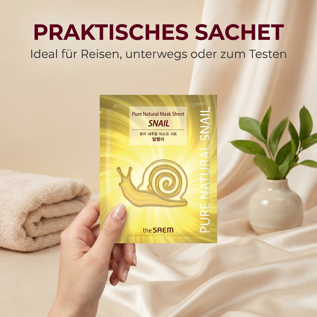 Praktisches Sachet – ideal für Reisen und zum Testen