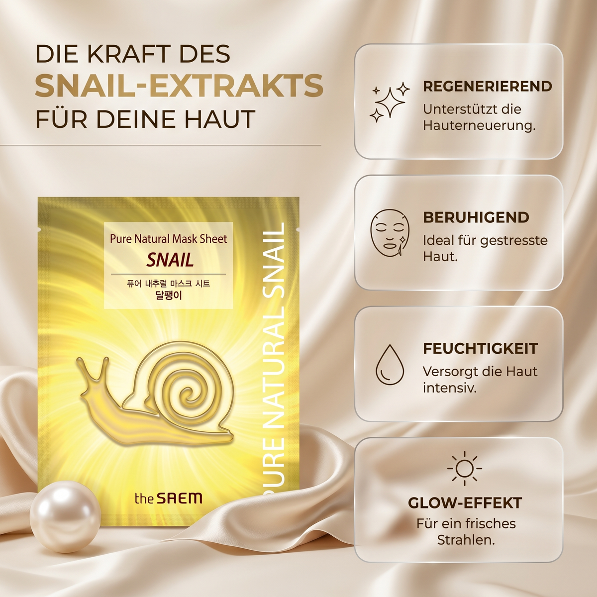 Die Kraft des Snail-Extrakts für deine Haut – Vorteile