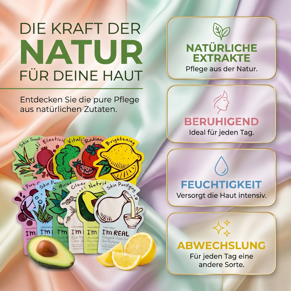 Die Kraft der Natur für deine Haut – Vorteile