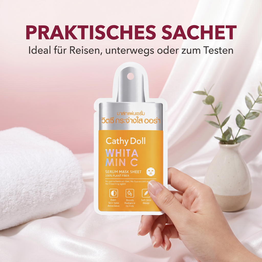 Praktisches Sachet – ideal für Reisen und zum Testen