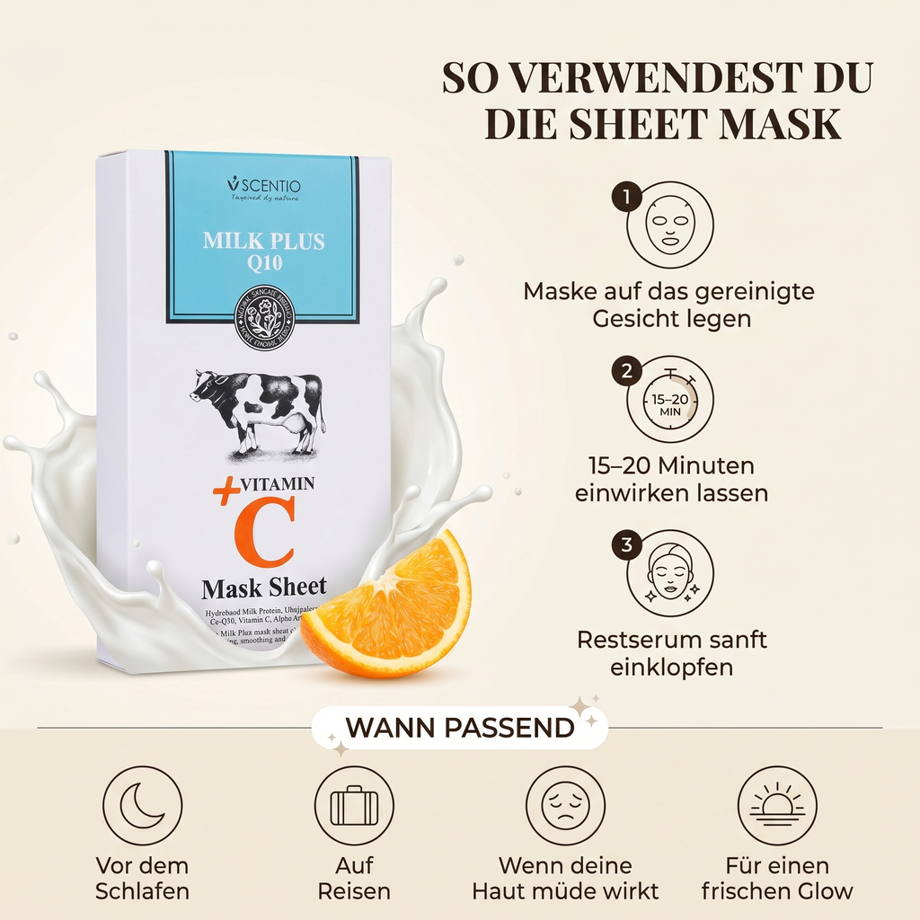 So verwendest du die Sheet Mask – Anwendung in 3 Schritten