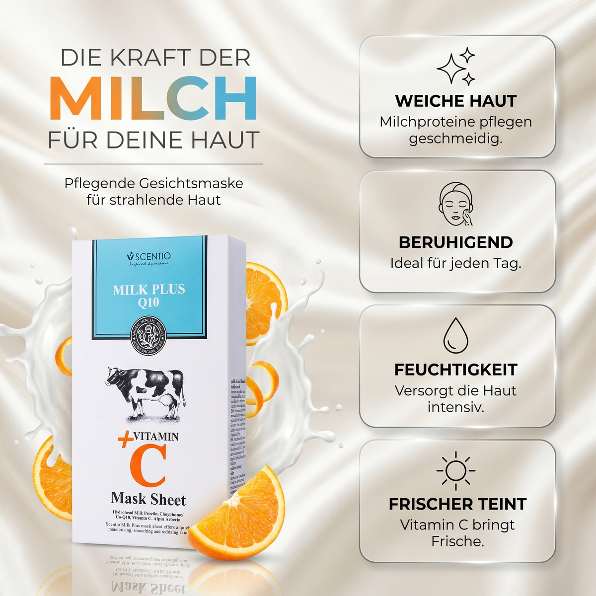 Die Kraft der Milch für deine Haut – Vorteile