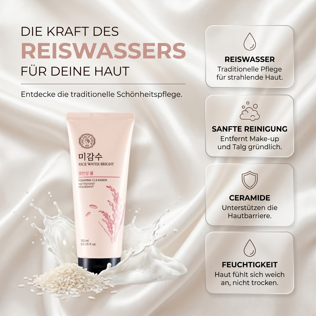 Die Kraft des Reiswassers