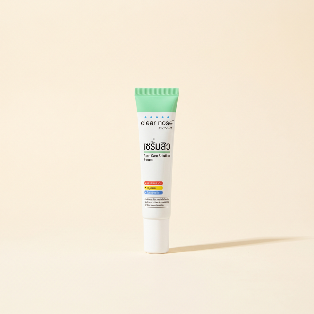 Clear Nose Serum Verpackung