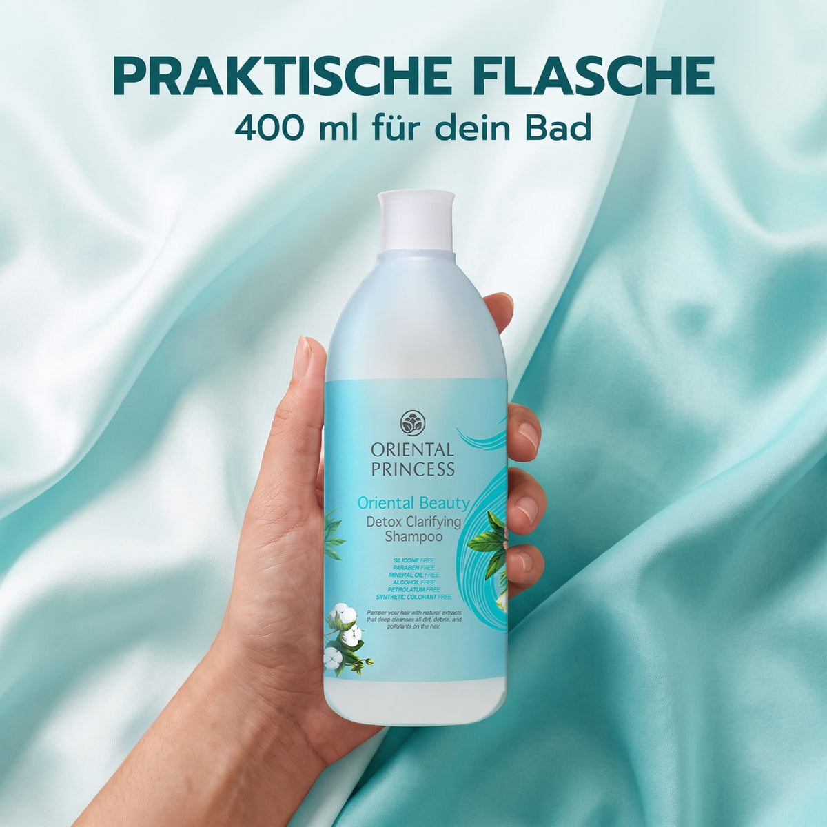 Oriental Princess Oriental Beauty Detox Clarifying Shampoo 400 ml | Practical bottle